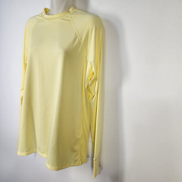 TSLA Swim Shirt Women's Large UPF 50+ Rash Guard Long Sleeve Water Beach Surf - Picture 5 of 10